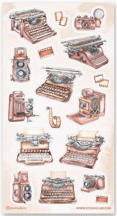 STICKII Old Memories Sticker Sheet - Blesket Canada