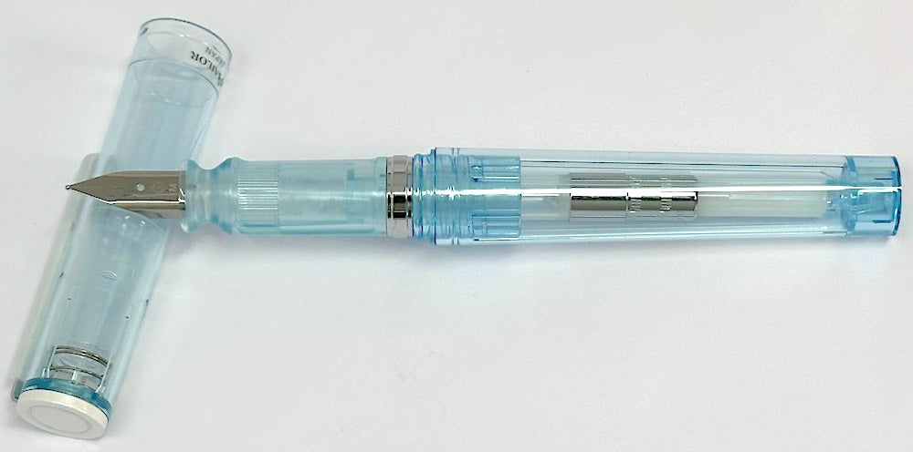 Sailor Compass Tuzu-Adjust Fountain Pen - Glassy (Crystal Sky)