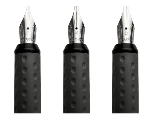 Sheaffer Calligraphy Matte Black Fountain pen Minikit (1.0mm, 1.5mm, 2.0mm) - Blesket Canada