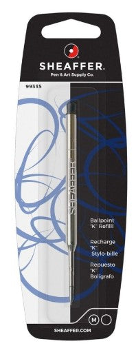 Sheaffer Ballpoint Refill "K" Style in Blister Card M - Blesket Canada