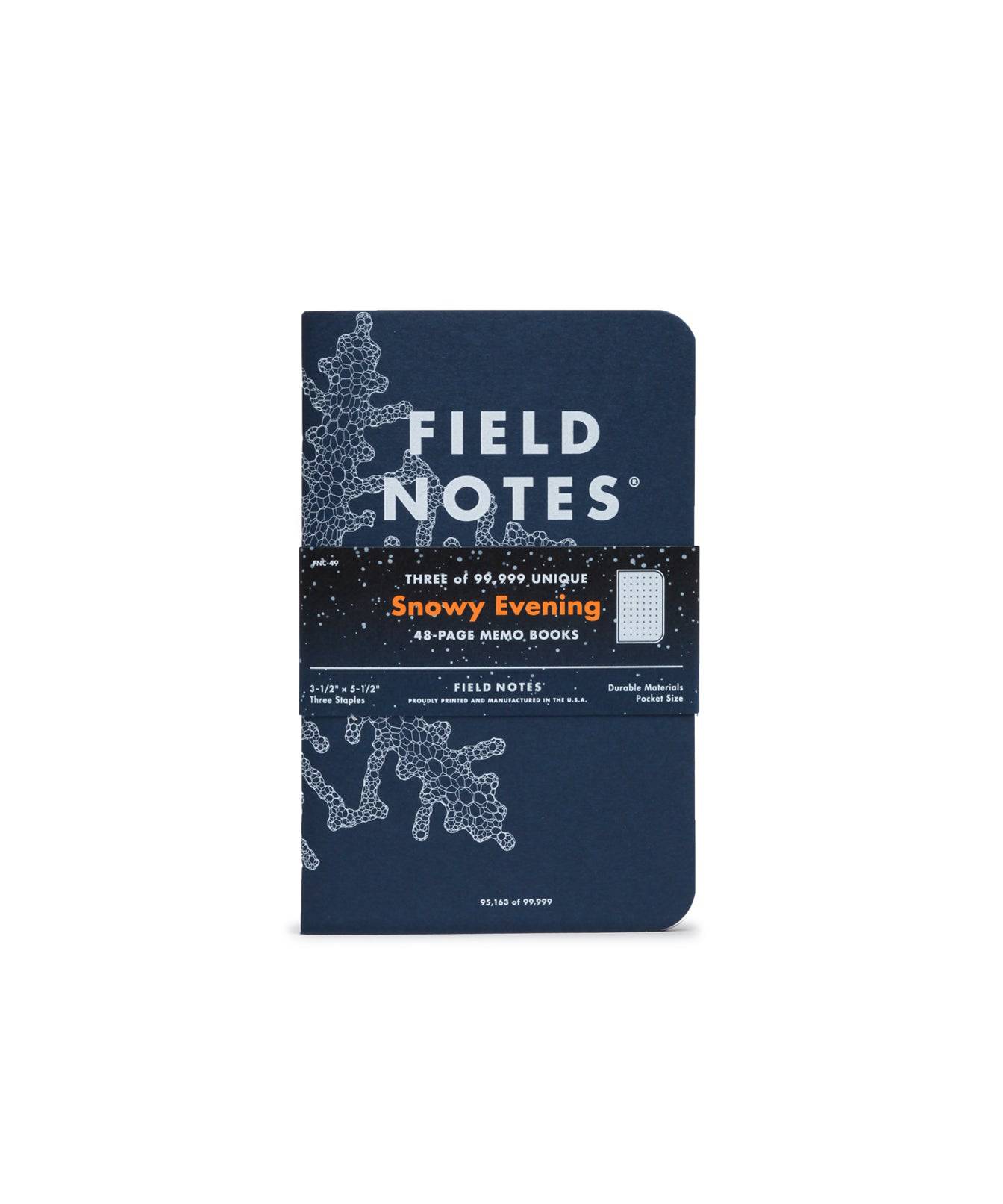 Field Notes Snowy Evening Memo - Blesket Canada