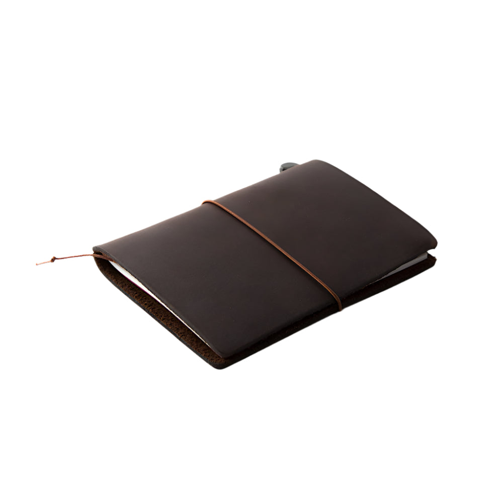 TRAVELER'S Notebook Beginners Brown - Passport Size - Blesket Canada