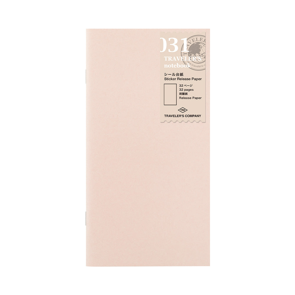 TRAVELER’S notebook Refill Sticker Release Paper - Blesket Canada
