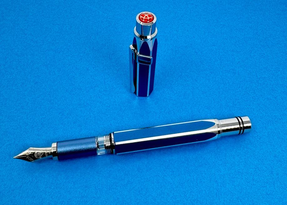 TWSBI Precision Gemini Blue Fountain pen - Blesket Canada
