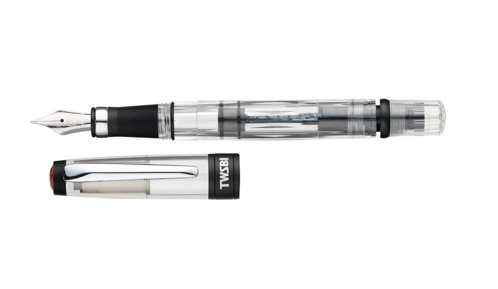 TWSBI Diamond 580 ALR Fountain Pen Black - Blesket Canada