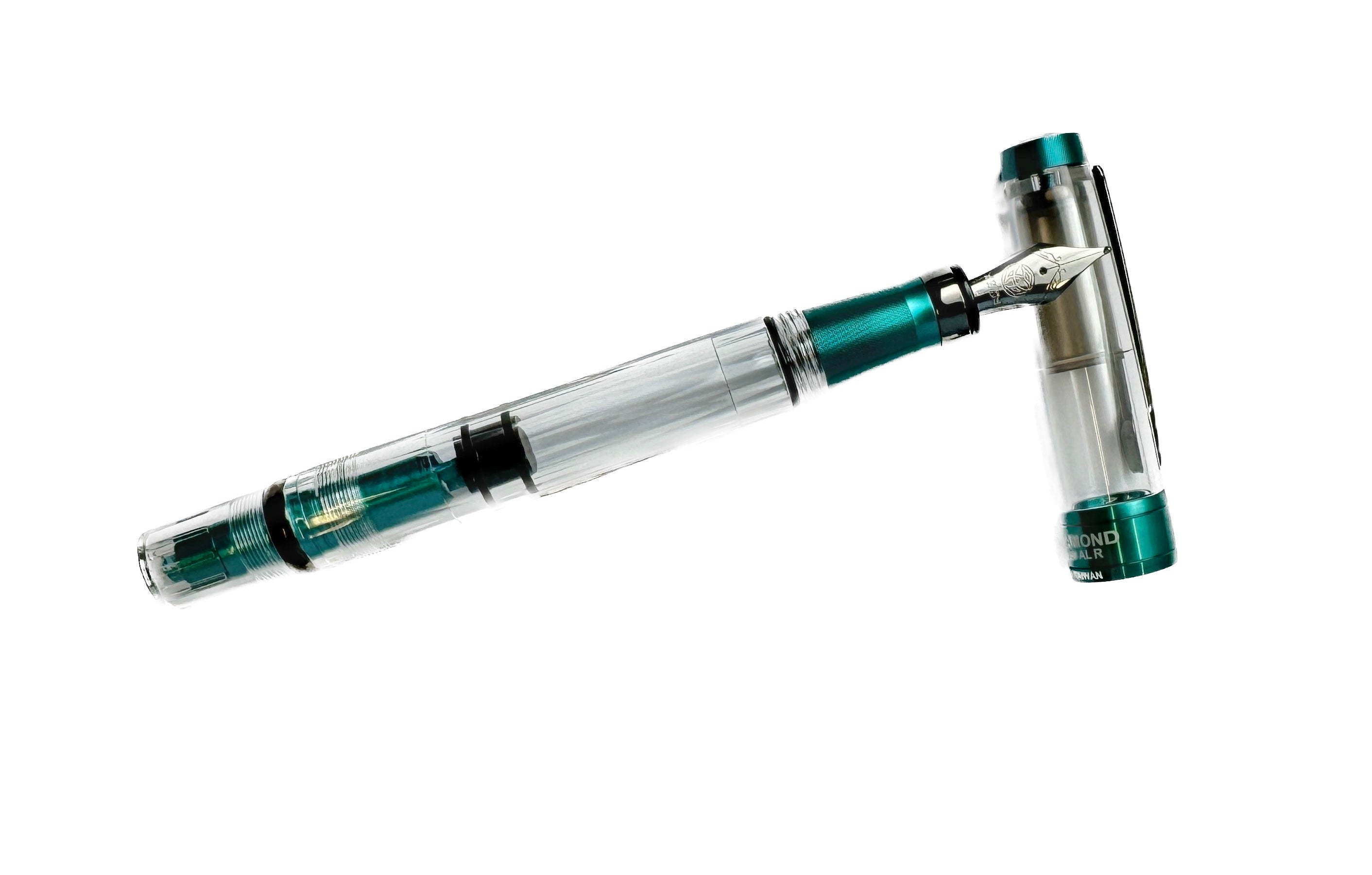 TWSBI Diamond 580ALR Caribbean Onyx Fountain Pen - Limited Edition - Blesket Canada