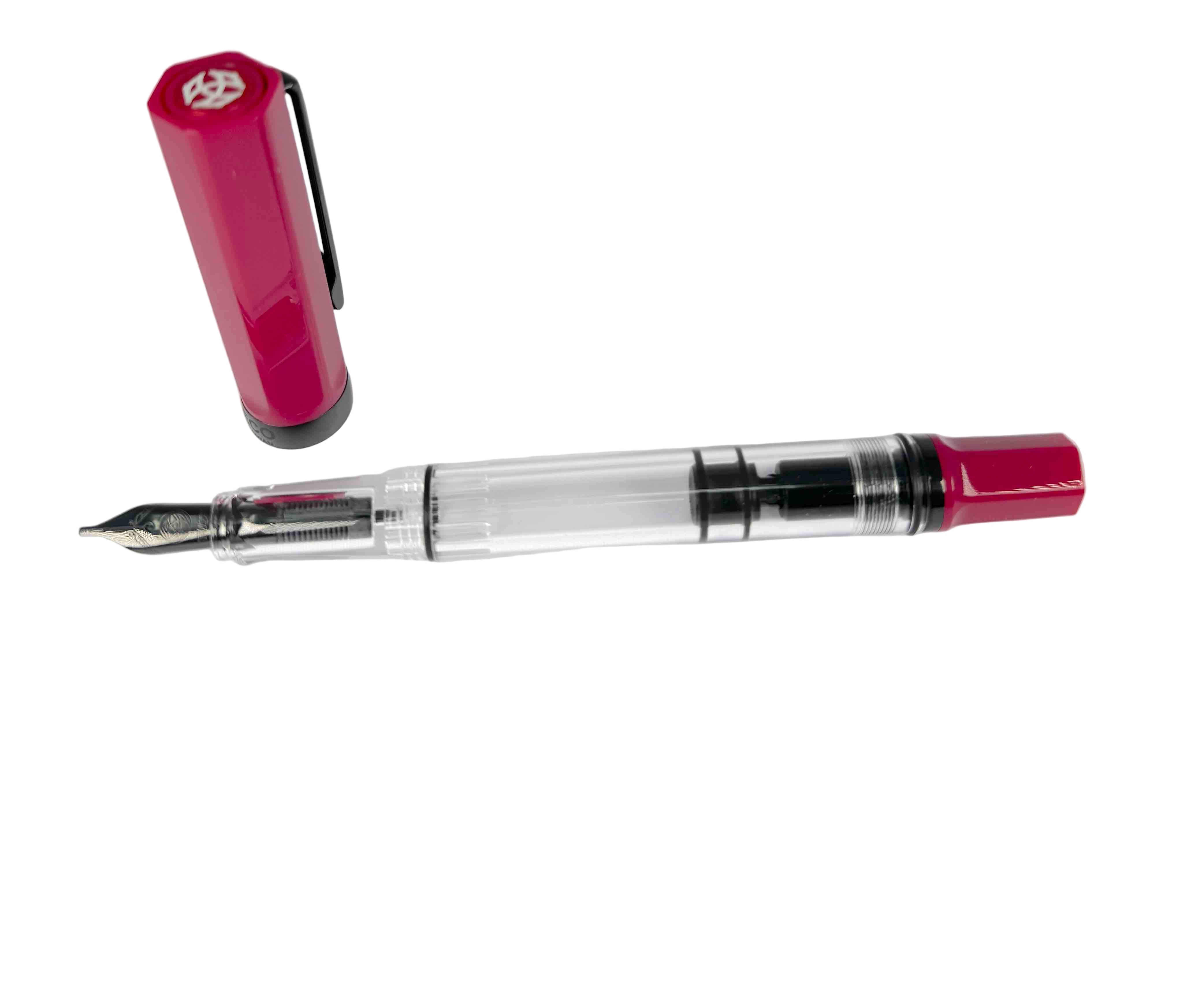 TWSBI ECO Plum with Onyx Trim Fountain Pen - Blesket Canada