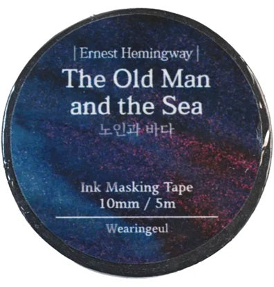 Wearingeul Ink Masking Tape - The Old Man and the Sea (Ernest Hemingway) - Blesket Canada