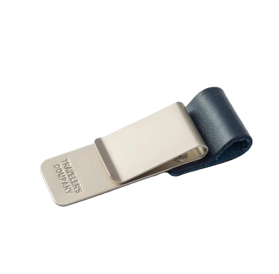 Traveler's Notebook Pen Holder <M> Blue - Blesket Canada