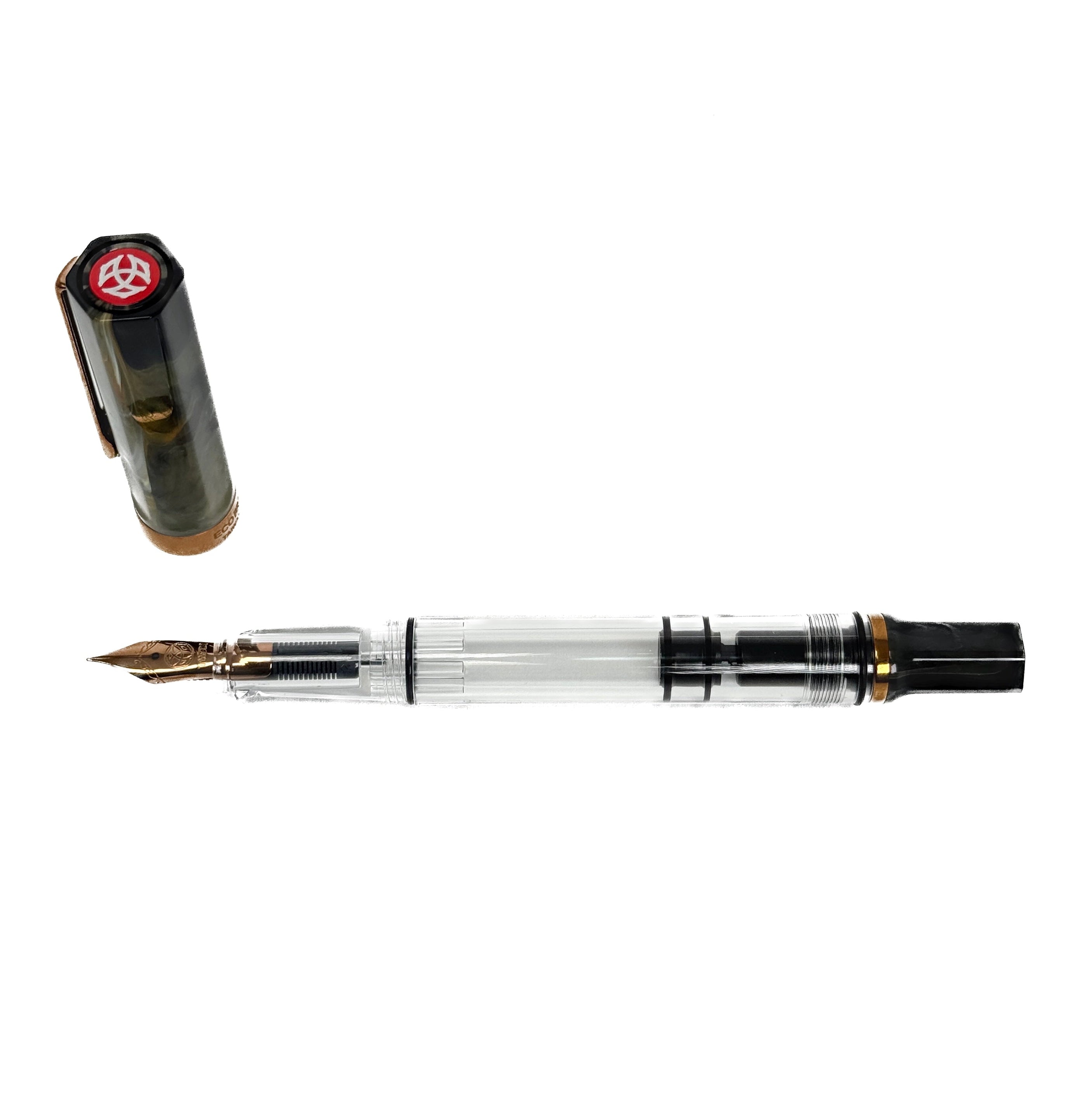 TWSBI ECO Fountain Pen - Serpentine with Bronze Trims - Blesket Canada