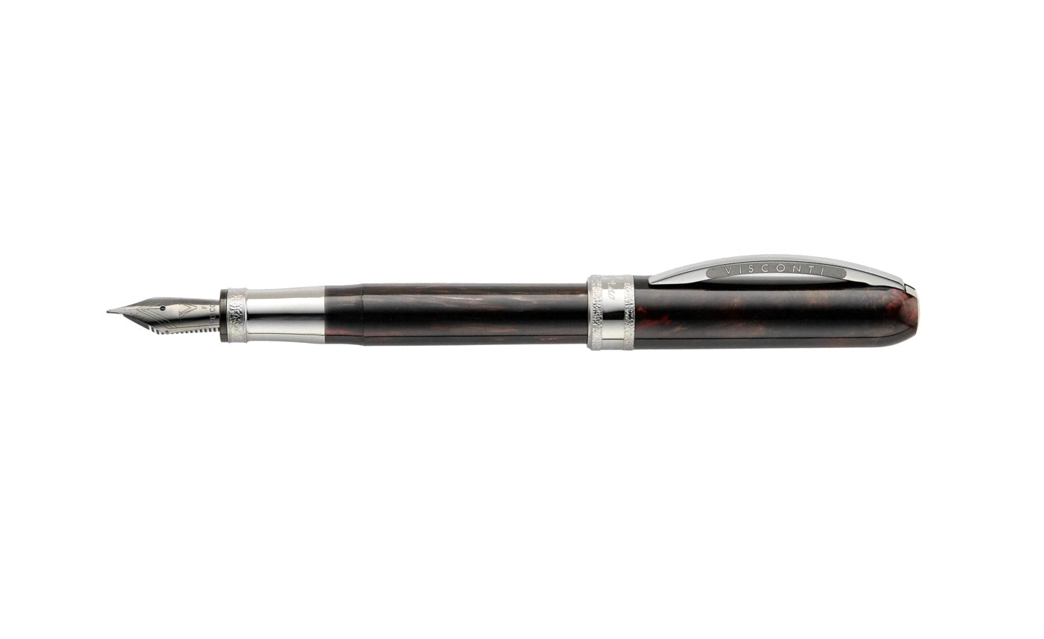 Visconti Divina Comedia Inferno Fountain Pen (Red/ Black) - Blesket Canada
