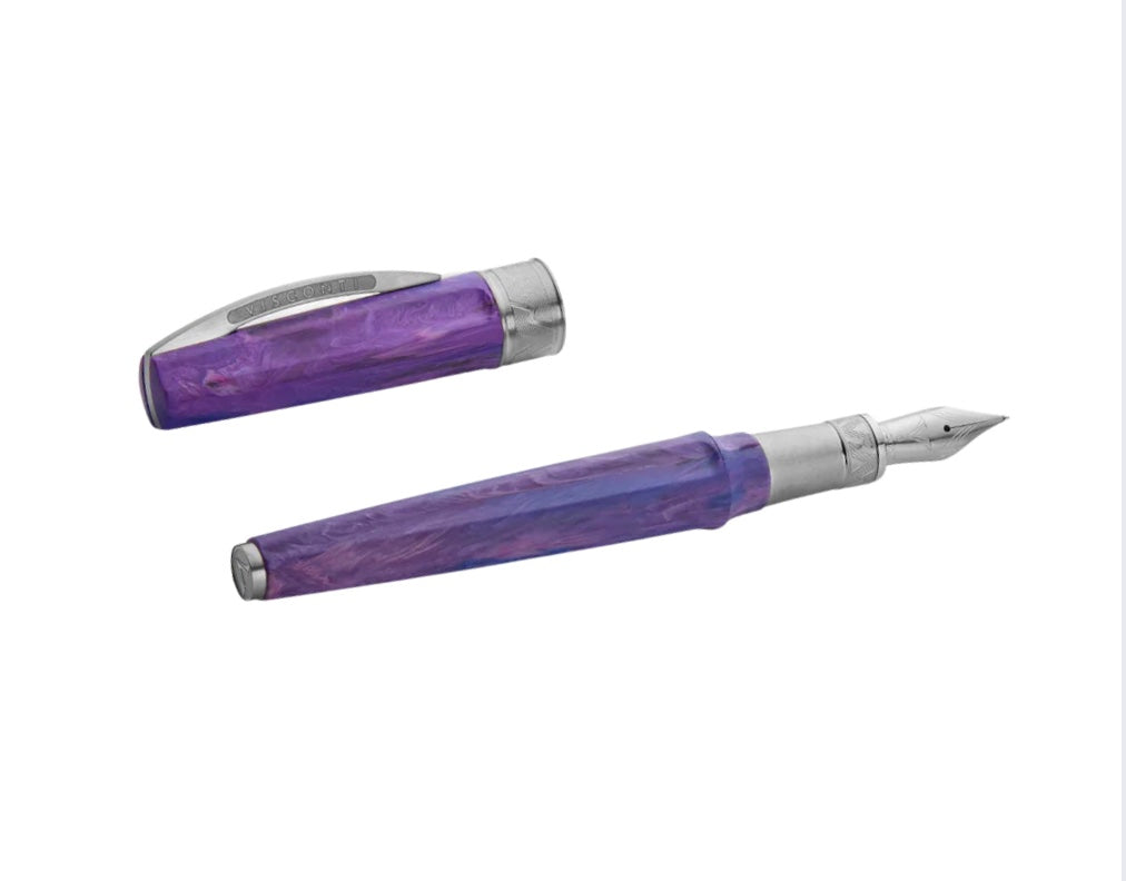Visconti Mirage Mythos Persephone Purple Fountain Pen - Blesket Canada