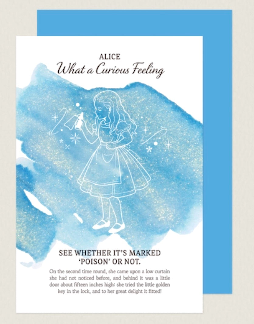 Wearingeul Alice's Color Swatch Postcard Set - 16 cards - Blesket Canada