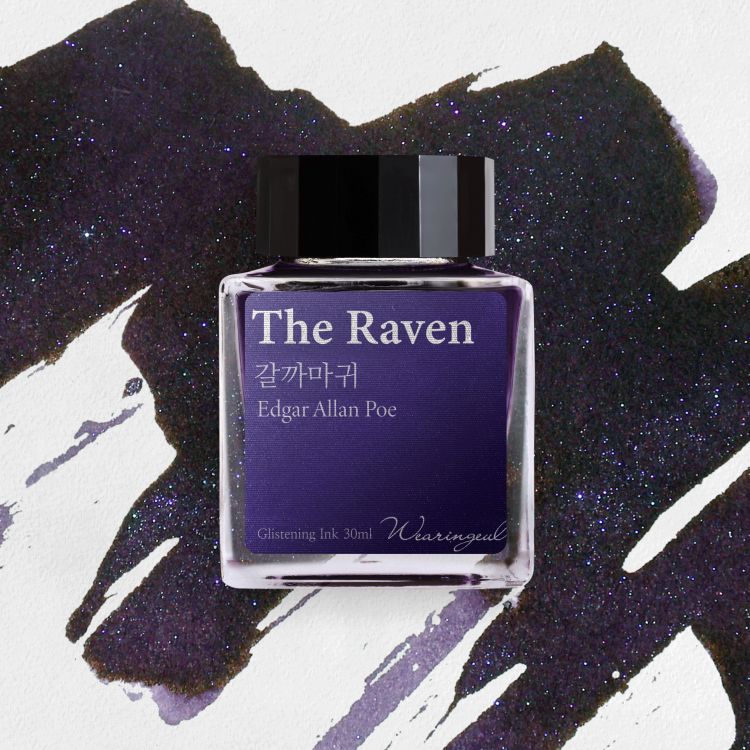 Wearingeul Fountain Pen Ink 30ml - The Raven (Edgar Allan Poe) - Blesket Canada