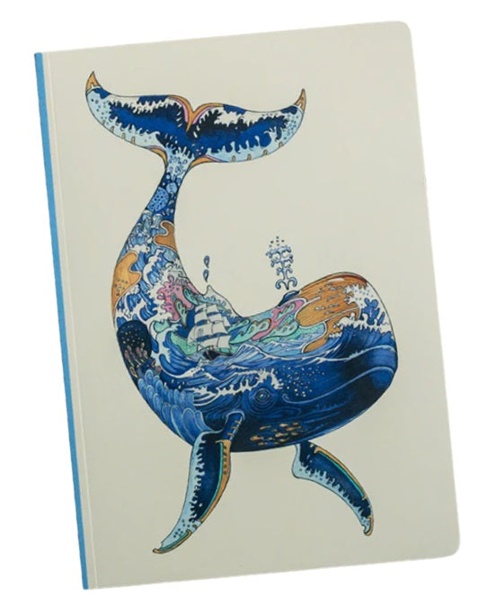 The DM Collection - Perfect Bound Notebook A5 – Whale - 100 pages - Blesket Canada