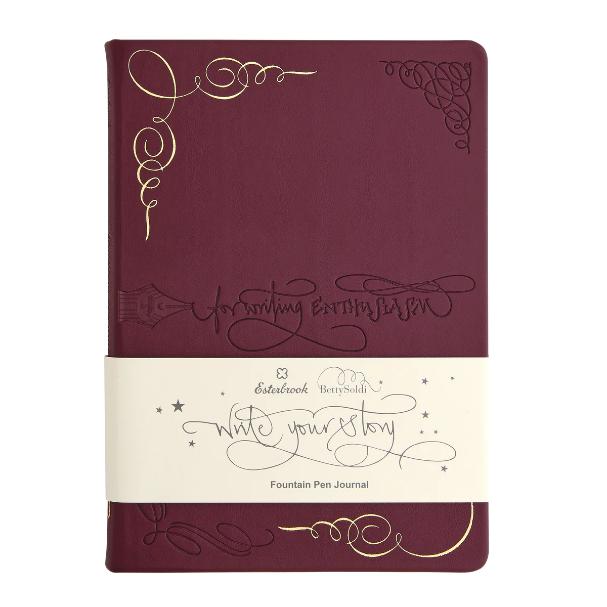 Esterbrook "Write your Story" Journal Burgundy - Blesket Canada