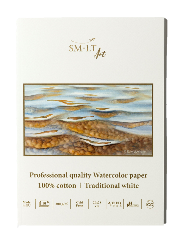 SM-LT Professional Watercolor Stitched Bound Pads - A4 - Blesket Canada