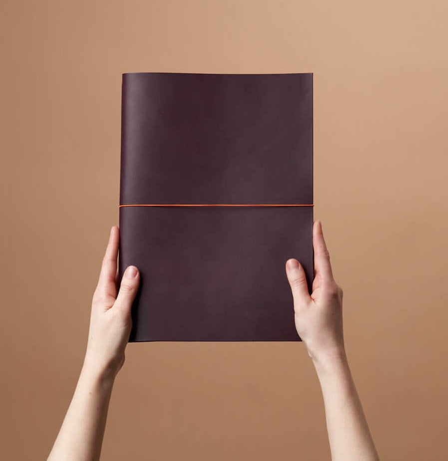 Paper Republic Grand Voyageur Leather Journal A4 Size – Venezia - Blesket Canada