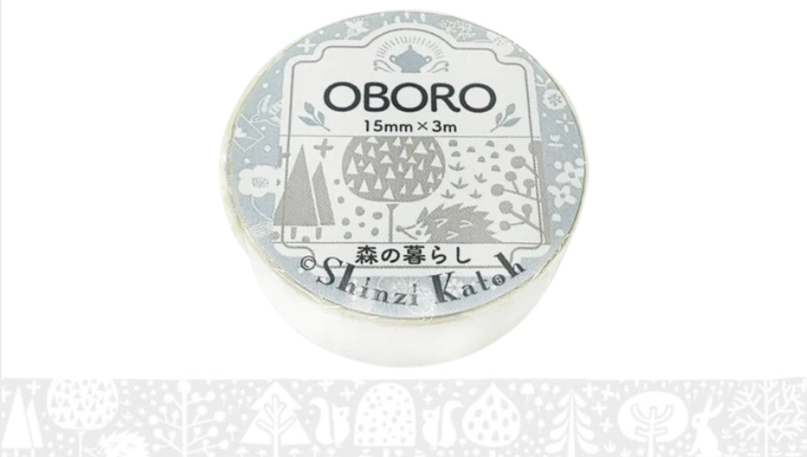 Oboro Masking Tape - Life in the Forest - Blesket Canada