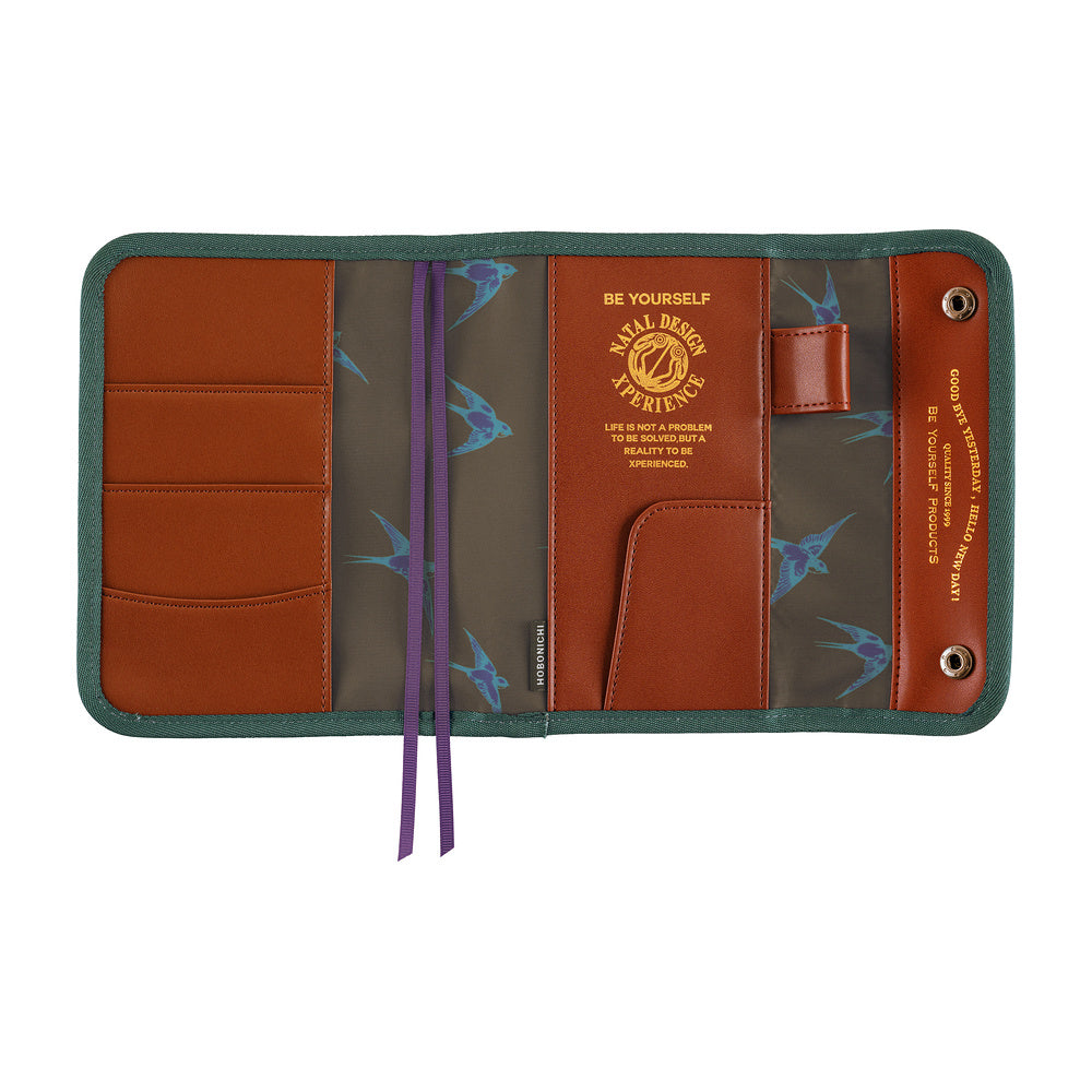 Hobonichi Techo 2027 Natal Design: Hello New Day! (Camo) A6 Cover - Blesket Canada
