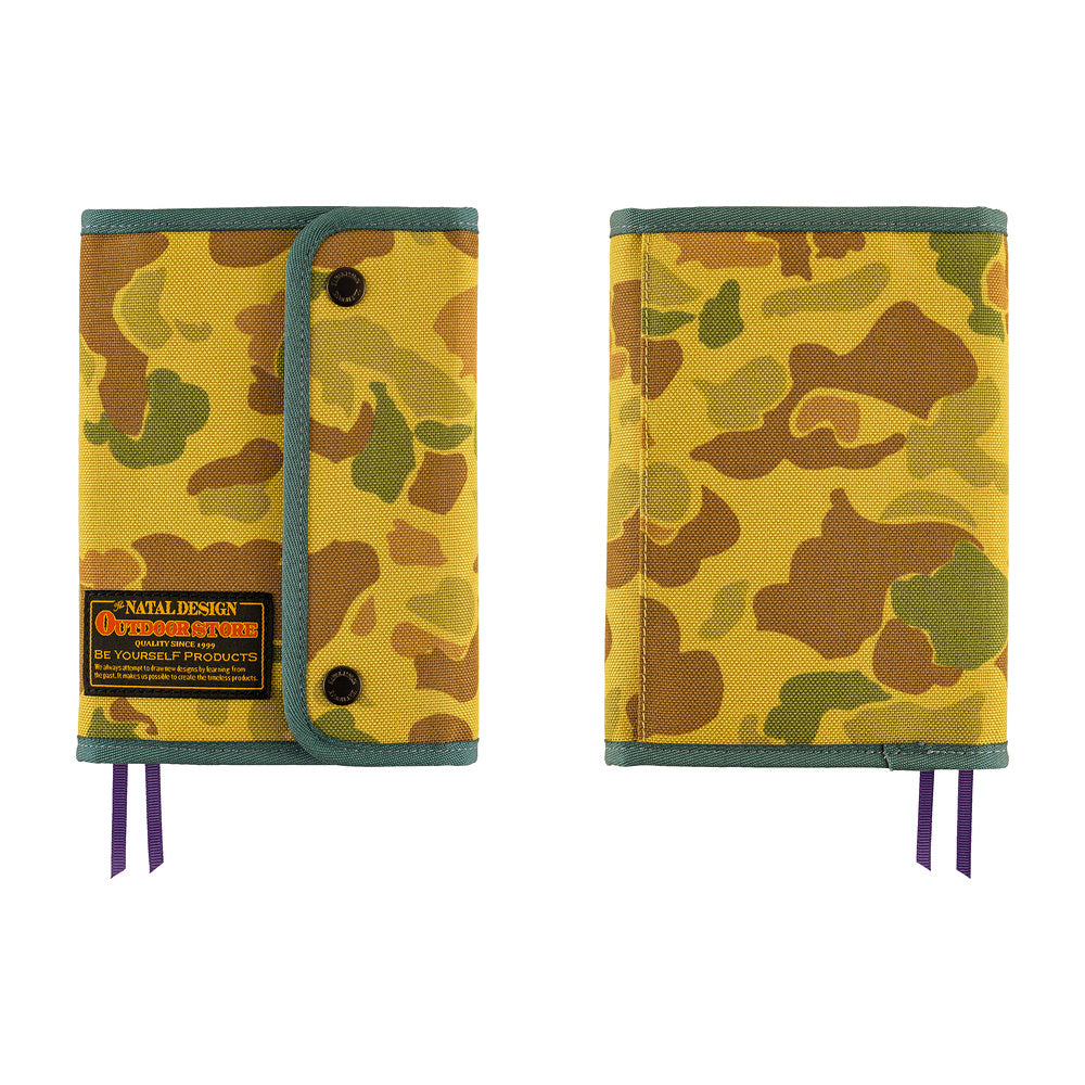 Hobonichi Techo 2027 Natal Design: Hello New Day! (Camo) A6 Cover - Blesket Canada