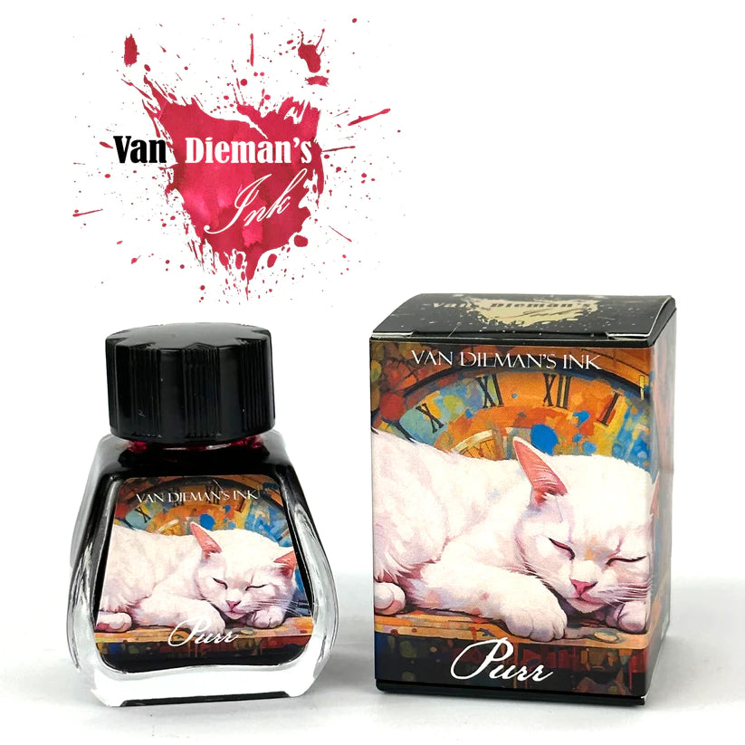 Van Dieman's Feline - Purr 30ml Fountain Pen Ink - Blesket Canada
