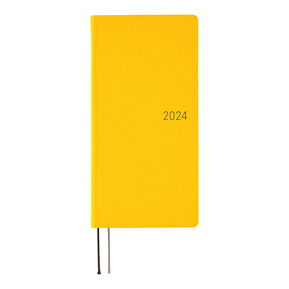 Hobonichi Techo Weeks 2024 - English Colors: Poppin Yellow (Pre-Order) - Blesket Canada
