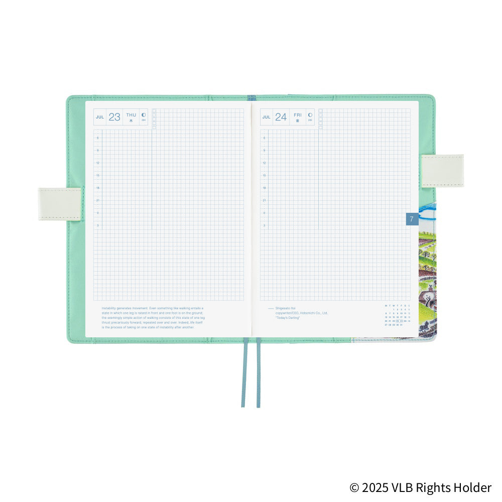 Hobonichi 2026 Virginia Lee Burton The Little House Book Cover A5 - Blesket Canada