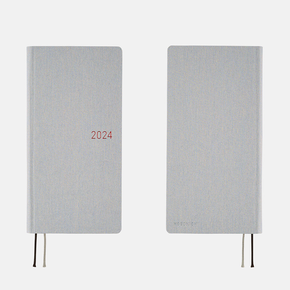 Hobonichi Mega Techo Weeks 2024 Colors: Stylish Gray English(Hardcover) - Blesket Canada