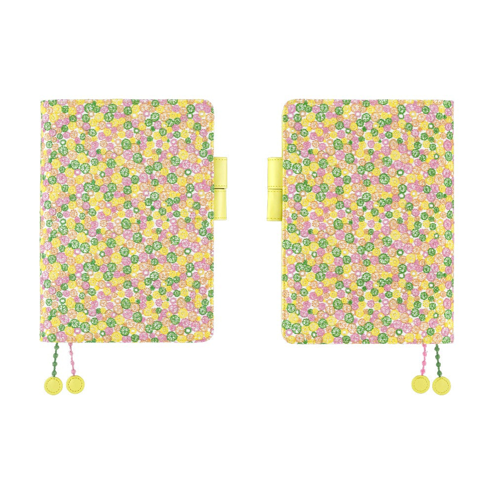 Hobonichi Techo 2026 Mina Perhonen: Skyful Yellow A5 Cover - Blesket Canada