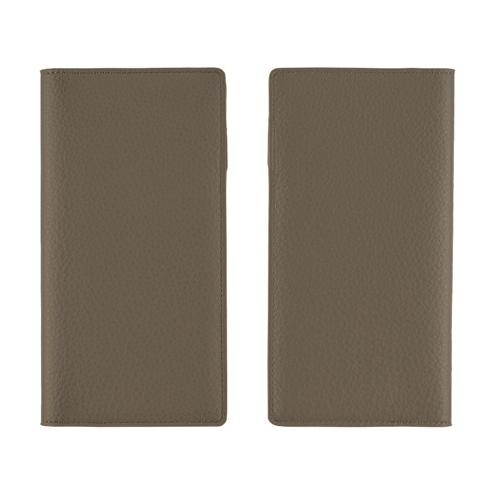 Hobonichi 2026 Leather: Taut (Gray & Light Blue) Techo Weeks Cover - Blesket Canada
