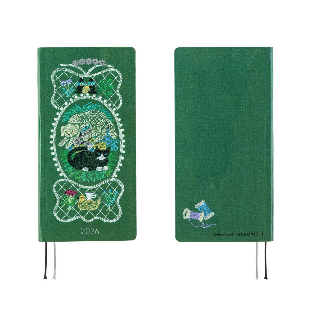 Hobonichi 2026 Iyo Okumi A Story About Me Journal - English Tall & Slim January Start - Blesket Canada