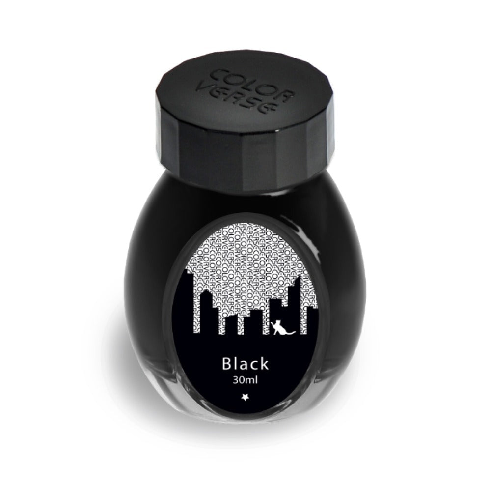 Colorverse Permanent Black Ink - Office Series- 30ml - Blesket Canada