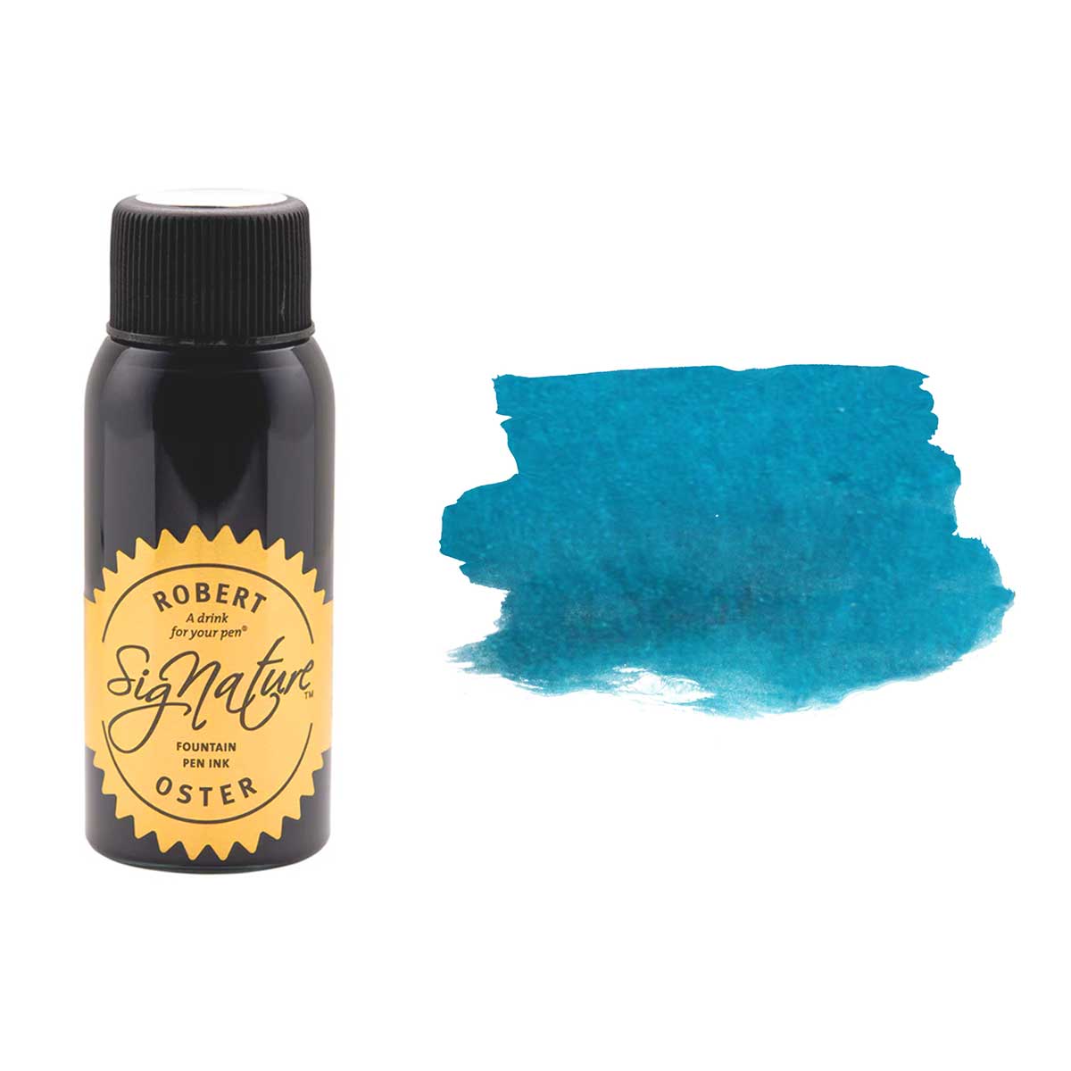 Robert Oster 50ml Australian Fountain Pen Ink - Blue Lagoon - Blesket Canada