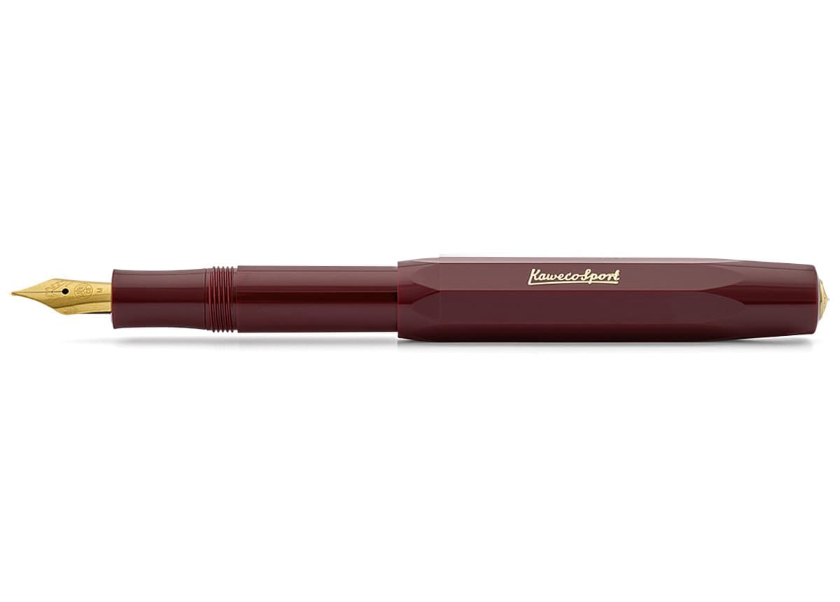 Kaweco Classic Sport Fountain Pen - Bordeaux - Blesket Canada