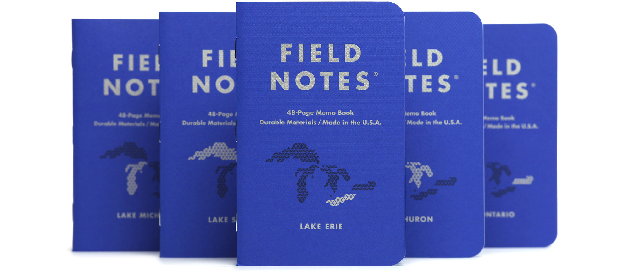 Field Notes “Great Lakes” Edition Memo Books 5 Pack