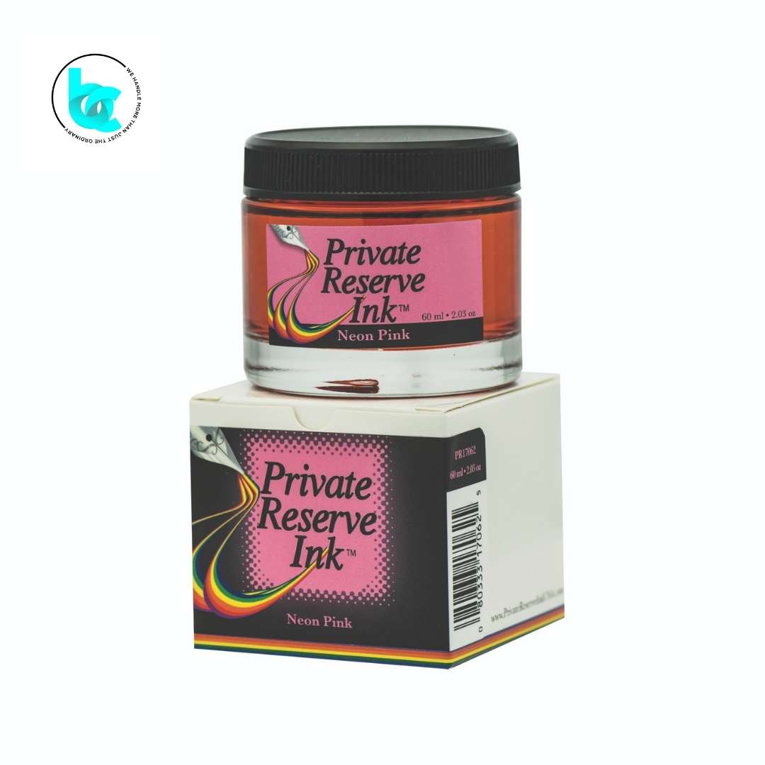Private Reserve Inks 60ml Ink Bottle - Neon Pink - Blesket Canada