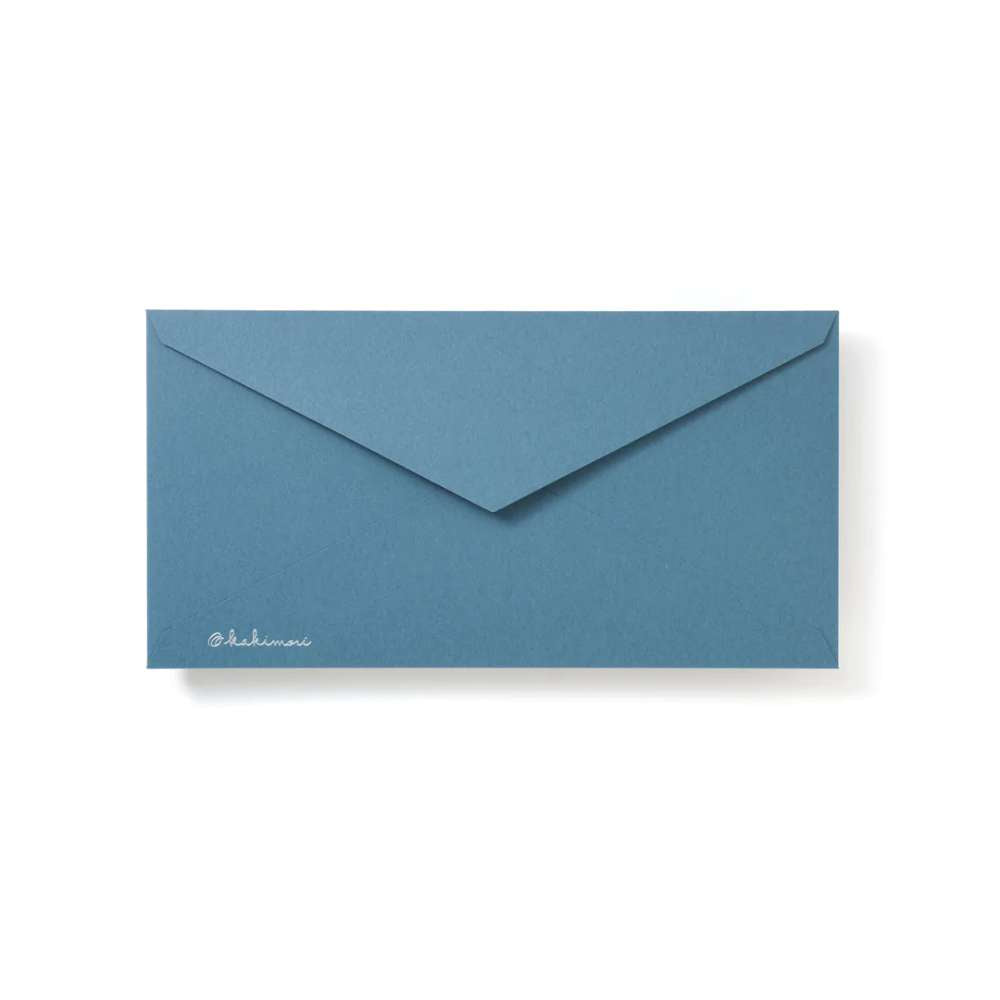 Kakimori Envelope - Greyish Blue - Blesket Canada