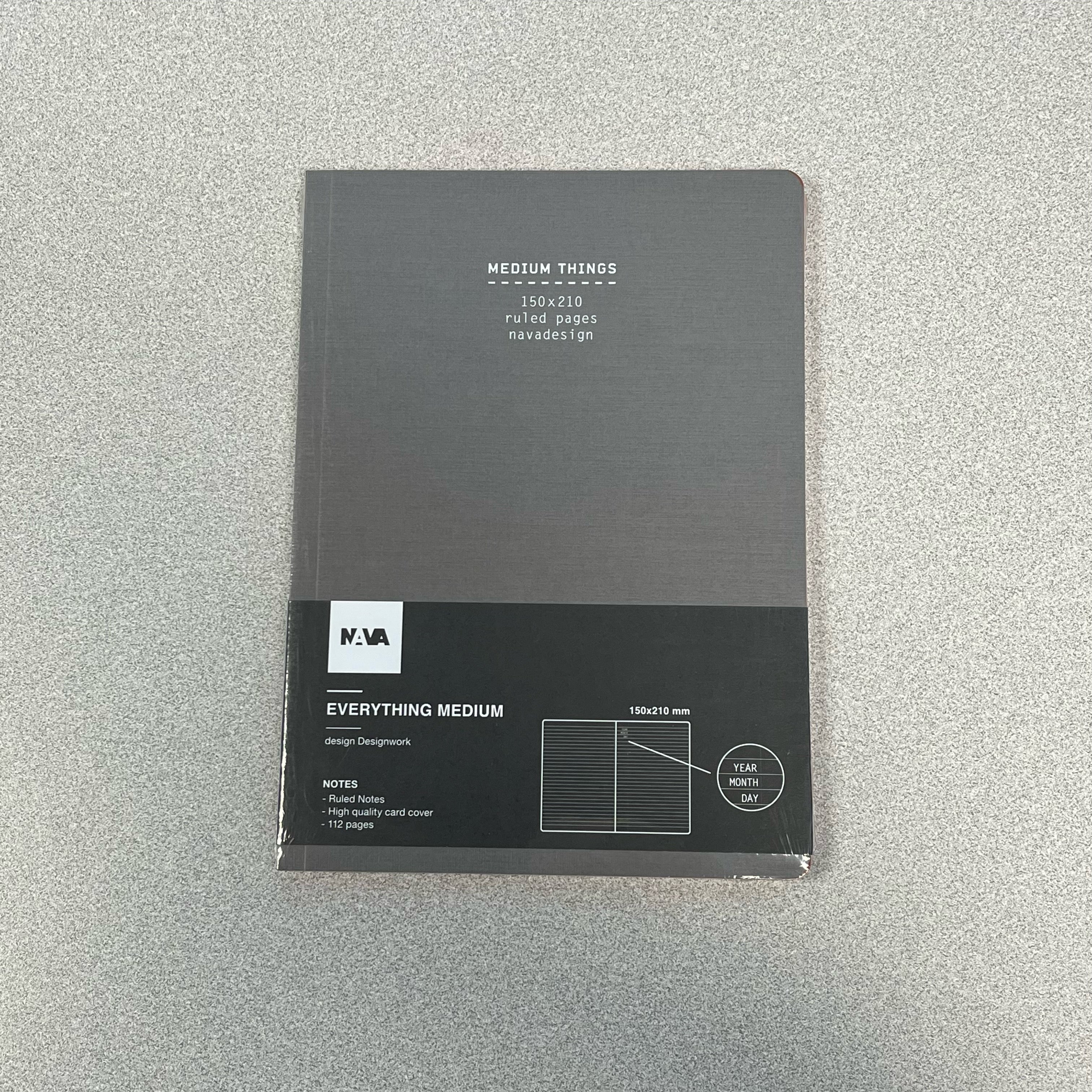 NAVA Medium Things Notebook A5 - Blesket Canada