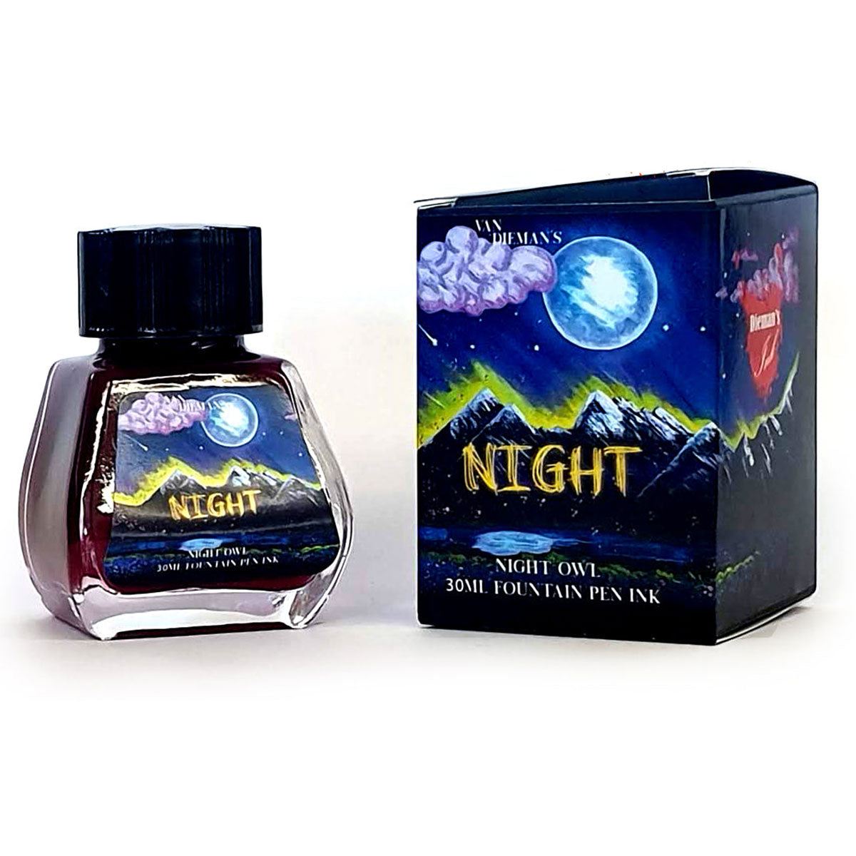 Van Diamen's 30ml Ink Bottle - Night Owl - Blesket Canada