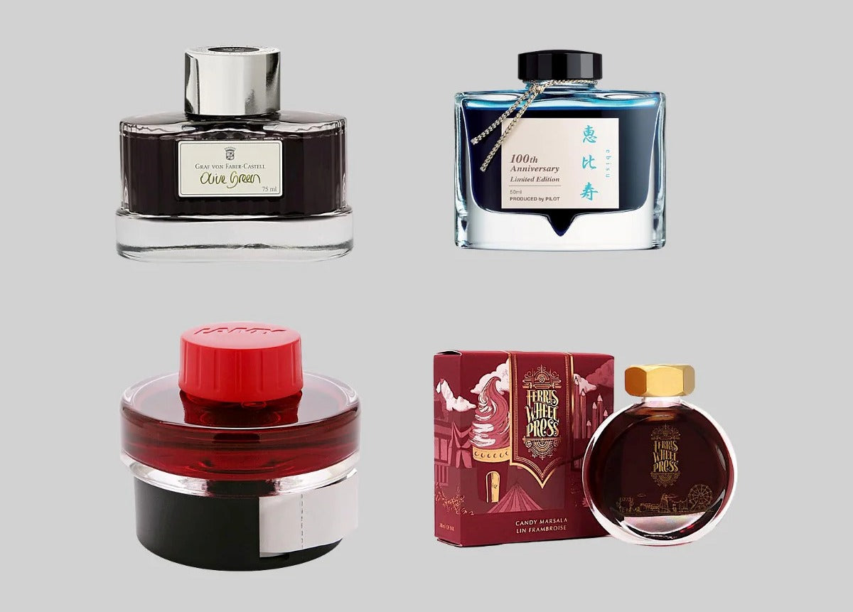 Best-selling fountain pen inks