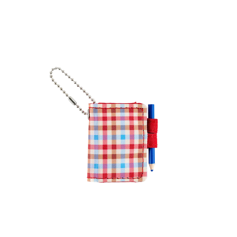 Hobonichi Techo Mini Keychain (Bright Plaid) – Mini Notebook & Bag Charm - Blesket Canada