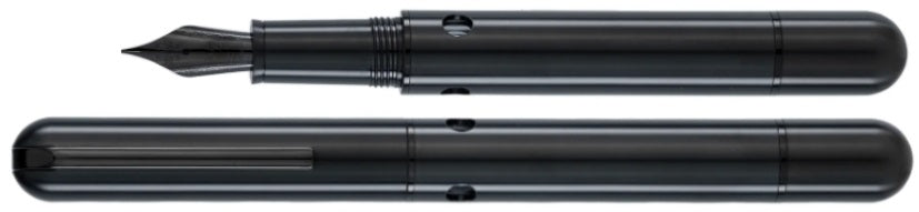 Nahvalur Nautilus Ti Black Fountain Pen - Blesket Canada