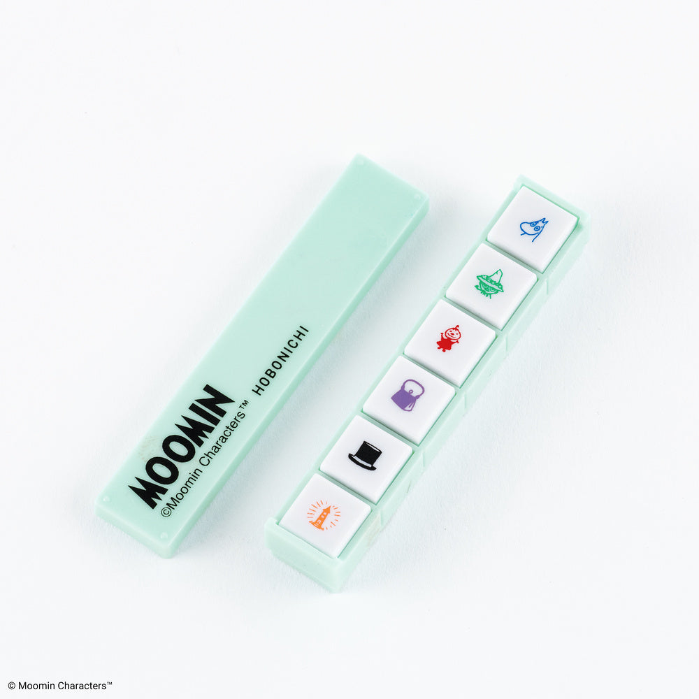 Kodomo no Kao x Hobonichi Pochitto6 Push-Button Stamp – Moomin - Blesket Canada