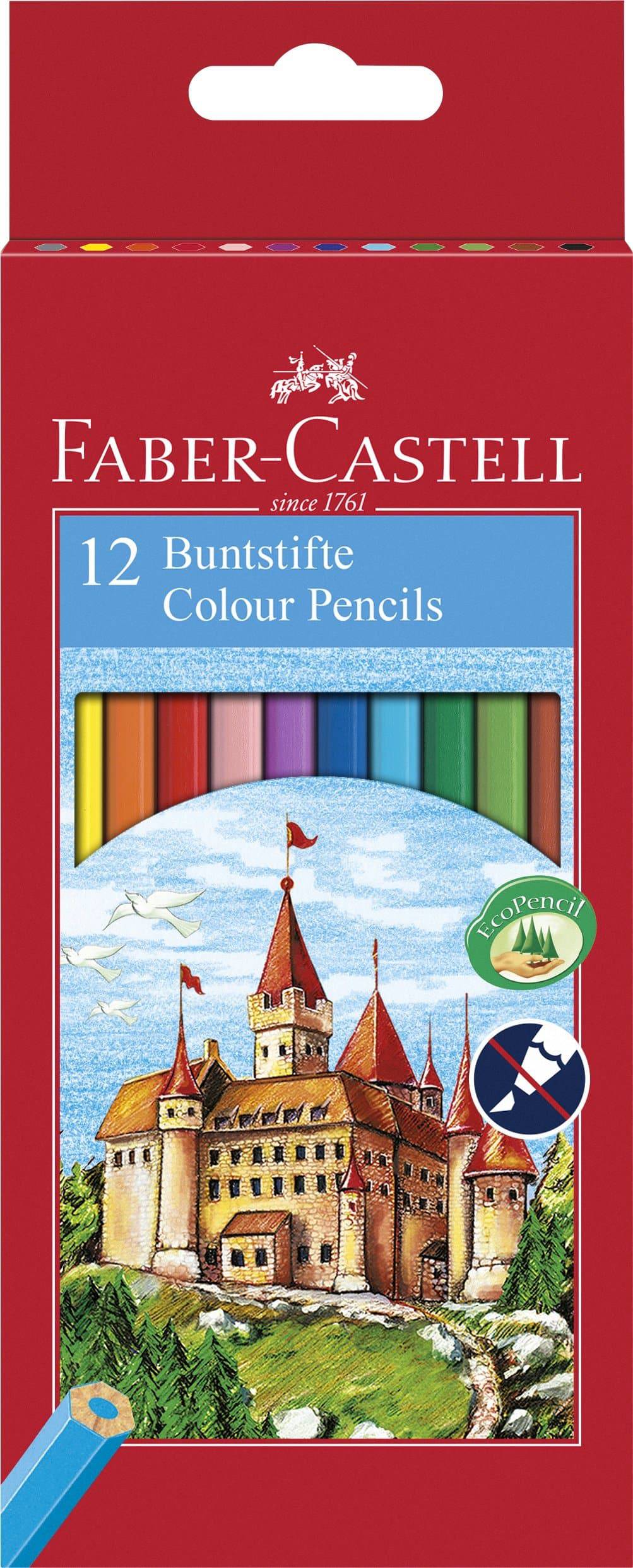 Faber Castle Colour EcoPencils - Box of 12 - Blesket Canada
