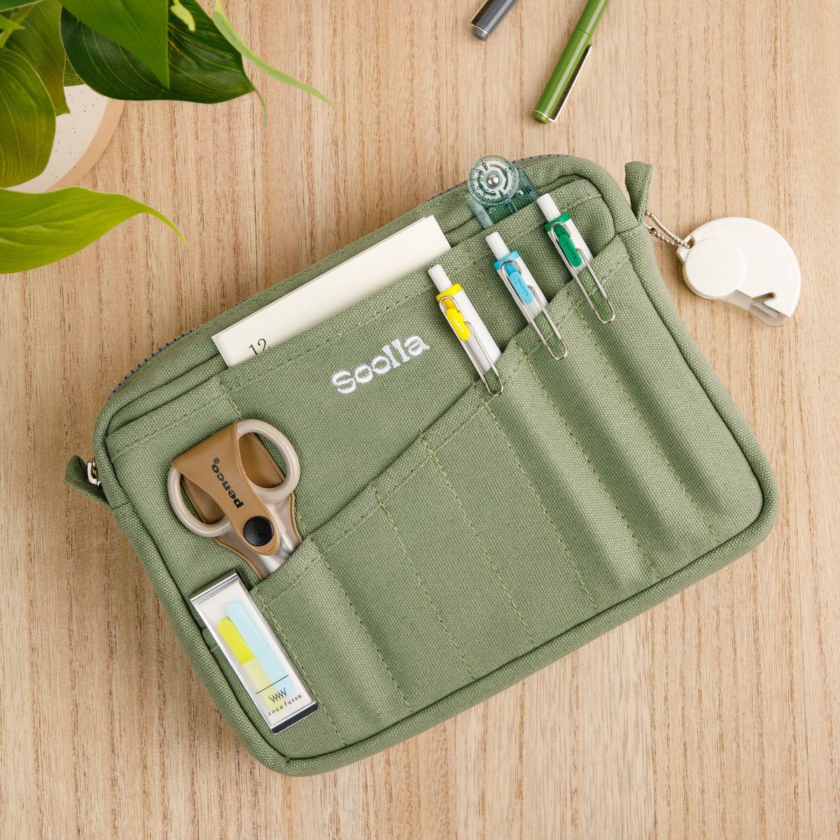 Soolla® Studio Pouch, Sedona (Stationery Pouch) - Blesket Canada