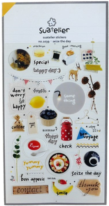 Suatelier Design Stickers – Seize the Day - Blesket Canada