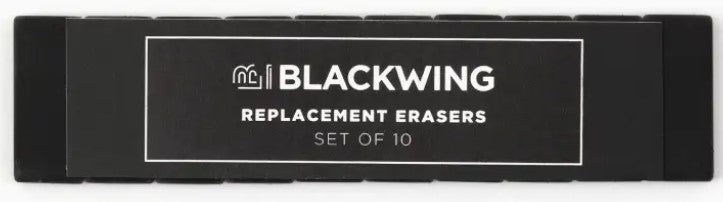 Blackwing Replacement Erasers Pack of 10 – Black - Blesket Canada