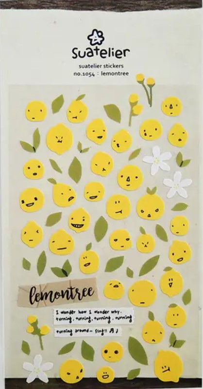 Suatelier Design Stickers – Lemontree - Blesket Canada