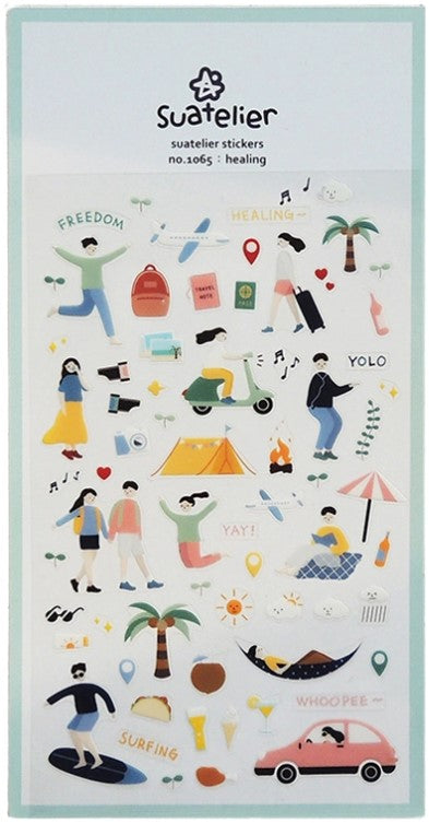 Suatelier Design Stickers – Healing - Blesket Canada